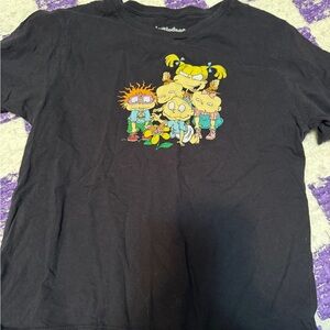 Nickelodeon Black Rugrats Kids T-Shirt